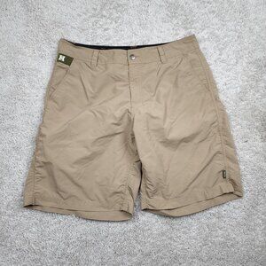 Howler Brothers Horizon Hybrid Size 35x9 Brown Lightwieght Tech Shorts USA
